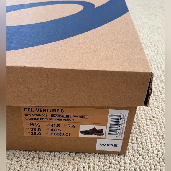 New ASICS GEL-VENTURE 8 - Size 9.5 WIDE - Picture 5 of 5